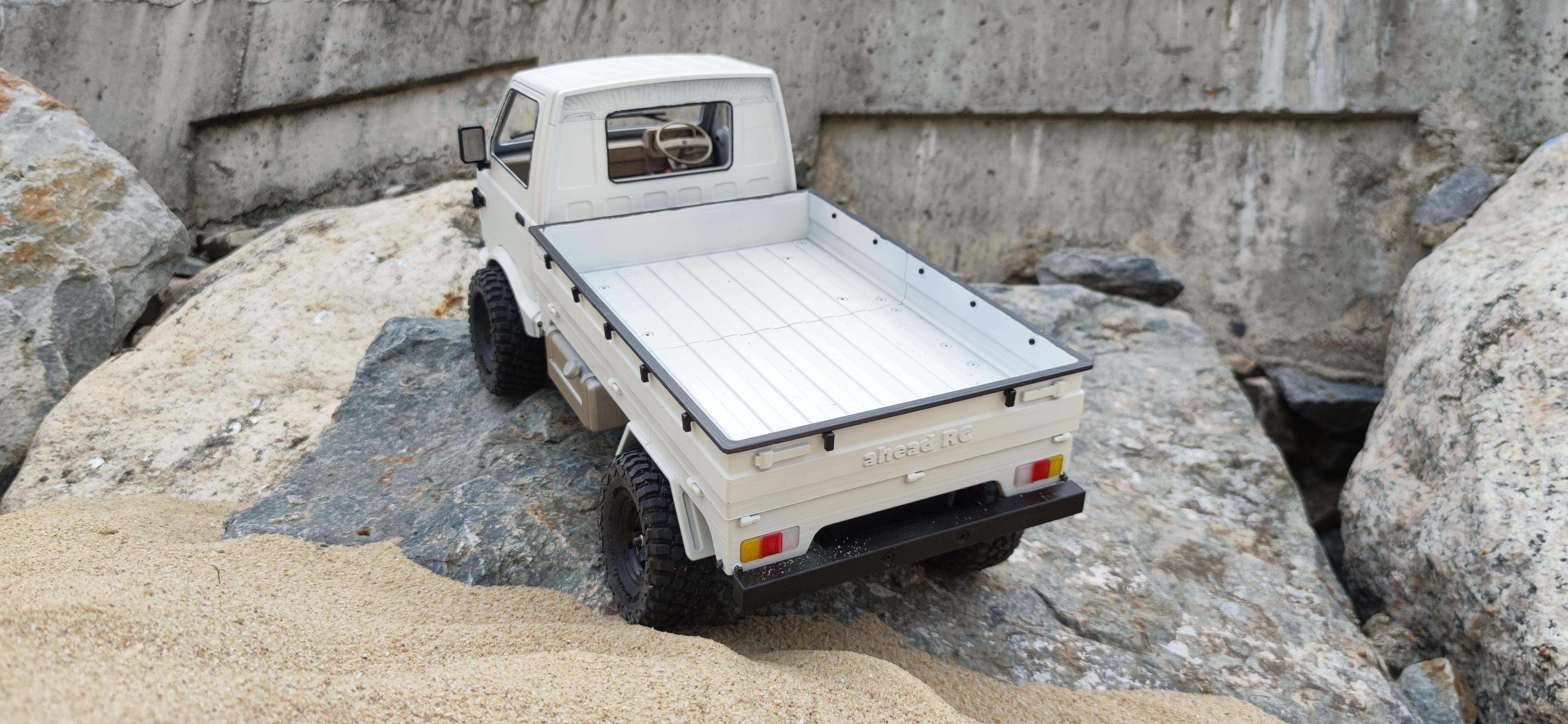 Crawler Kei Flatbed - 1/10 RC body attachment